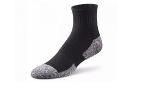 Dr Comfort Shape To Fit Ankle Socks - Black