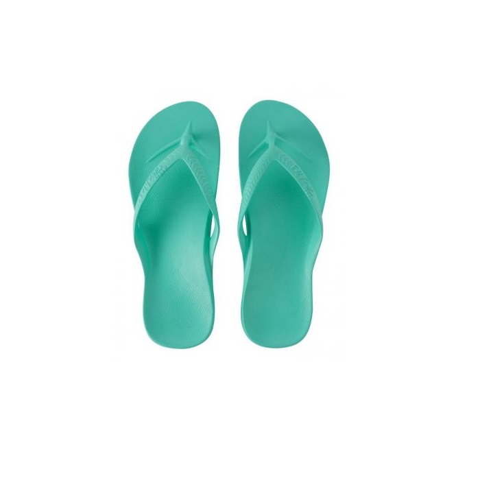 Archies Arch Support Flip Flops- Mint - Adelaide Foot and Ankle Shop